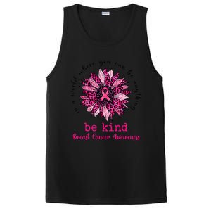 Be kind Pink Ribbon Breast Cancer Awareness Support Squad PosiCharge Competitor Tank