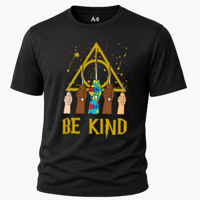 Be Kind Puzzle Ribbon Harry Autism Awareness Wizard Performance Shirt