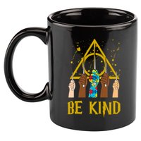 Be Kind Puzzle Ribbon Harry Autism Awareness Wizard 11oz C Handle Ceramic Mug