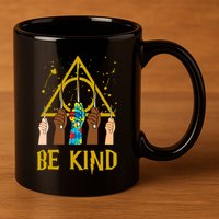 Be Kind Puzzle Ribbon Harry Autism Awareness Wizard 11oz C Handle Ceramic Mug