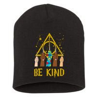 Be Kind Puzzle Ribbon Harry Autism Awareness Wizard Short Acrylic Beanie