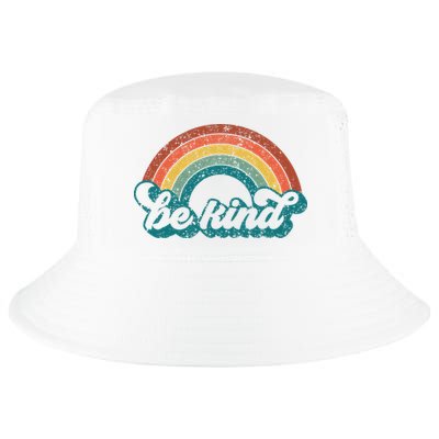 Be Kind Rainbow LGBT Flag LGBT Pride Month Retro Vintage Cool Comfort Performance Bucket Hat