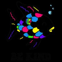 Be Kind Rainbow Fish Teacher Life Teaching Back To School Cooling Performance Crew T-Shirt