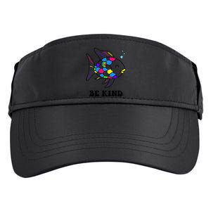 Be Kind Rainbow Fish Teacher Life Teaching Back To School Adult Drive Performance Visor