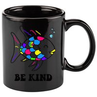 Be Kind Rainbow Fish Teacher Life Teaching Back To School 11oz C Handle Ceramic Mug