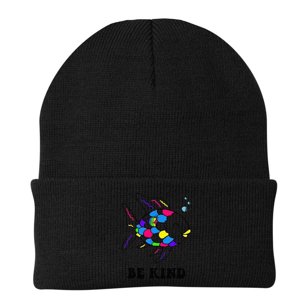 Be Kind Rainbow Fish Teacher Life Teaching Back To School Beanie