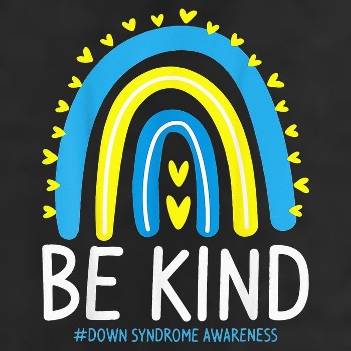 Be Kind Rainbow World Down Syndrome Awareness Day 11oz C Handle Ceramic Mug
