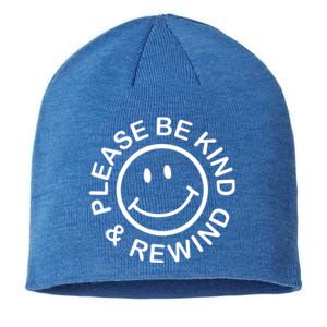 Be Kind Rewind Retro Nostalgia Sticker 80s 90s Tee Cute Gift Sustainable Beanie