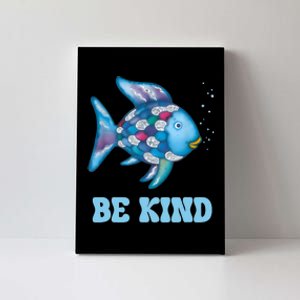 Be Kind Rainbow Fish Teacher Life Teaching Back To School Canvas