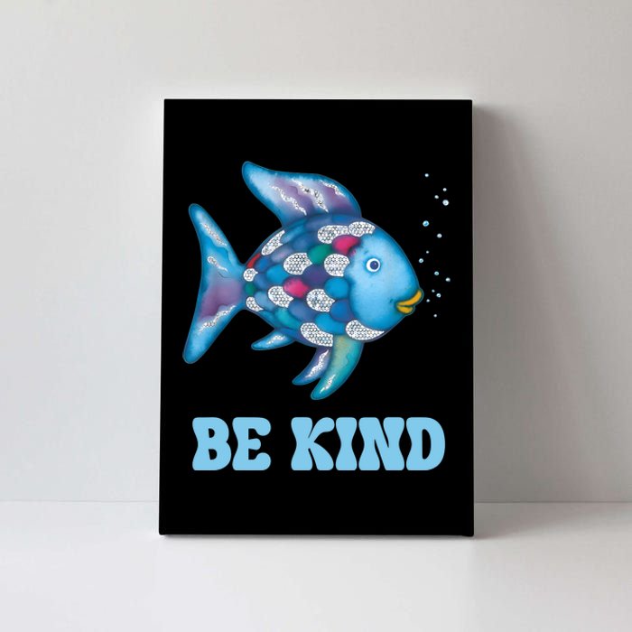 Be Kind Rainbow Fish Teacher Life Teaching Back To School Canvas