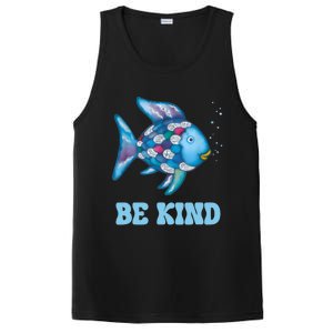 Be Kind Rainbow Fish Teacher Life Teaching Back To School PosiCharge Competitor Tank