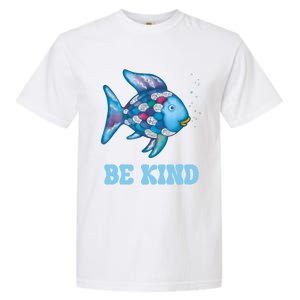 Be Kind Rainbow Fish Teacher Life Teaching Back To School Garment-Dyed Heavyweight T-Shirt