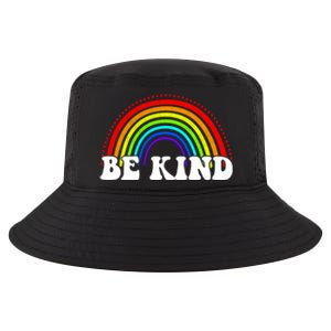 Be Kind Rainbow Positive Quote Cool Comfort Performance Bucket Hat