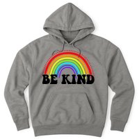 Be Kind Rainbow Positive Quote Hoodie