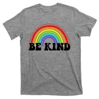 Be Kind Rainbow Positive Quote T-Shirt