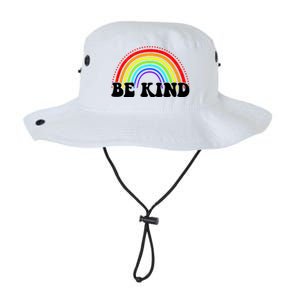 Be Kind Rainbow Positive Quote Legacy Cool Fit Booney Bucket Hat