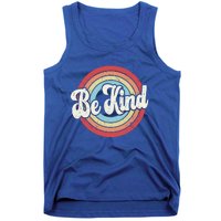 Be Kind Retro Vintage Distressed Motivation Inspiration Meaningful Gift Tank Top