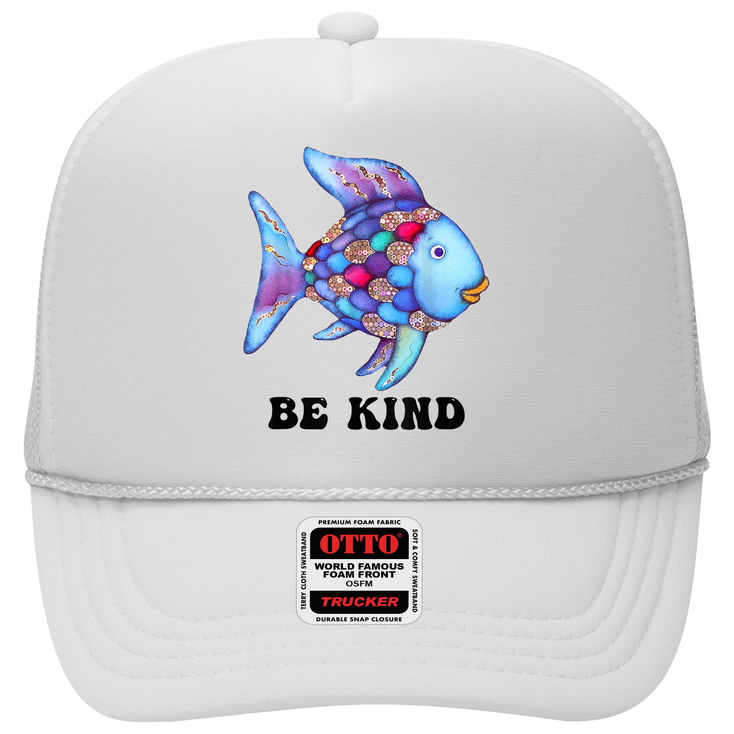 Be Kind Rainbow Fish Teacher Life Teaching Back To School Hat