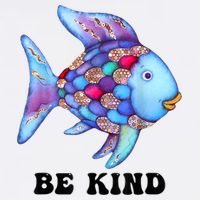 Be Kind Rainbow Fish Teacher Life Teaching Back To School Tank Top