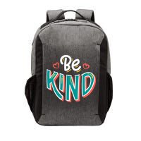 Be Kind Retro Kindness Quote Vector Backpack