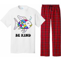 Be Kind Rainbow Fish Teacher Life Teaching Back To School Pajama Set