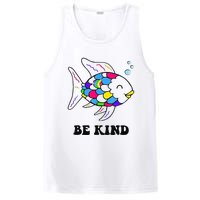 Be Kind Rainbow Fish Teacher Life Teaching Back To School PosiCharge Competitor Tank