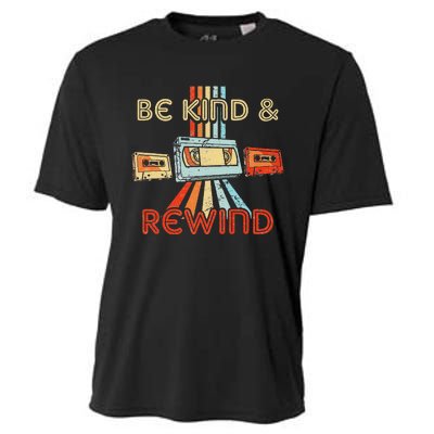 Be Kind & Rewind Vintage 90S Nostalgic 80S Throwback Cooling Performance Crew T-Shirt