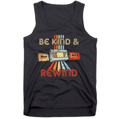 Be Kind & Rewind Vintage 90S Nostalgic 80S Throwback Tank Top