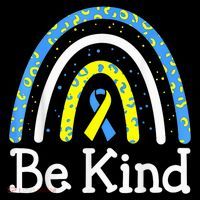 Be Kind Rainbow World Down Syndrome Awareness Day Impact Tech Backpack