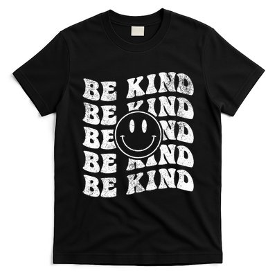 Be Kind Retro Happy Face Vintage Positivity T-Shirt