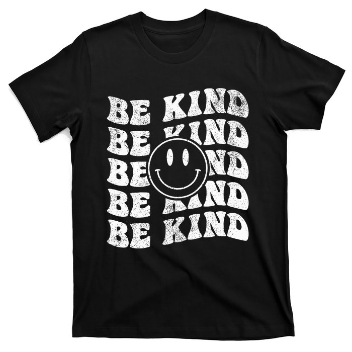 Be Kind Retro Happy Face Vintage Positivity T-Shirt