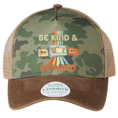Be Kind & Rewind Vintage 90S Nostalgic 80S Throwback Legacy Tie Dye Trucker Hat