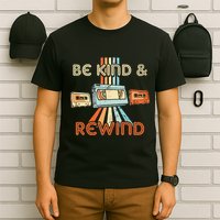 Be Kind & Rewind Vintage 90S Nostalgic 80S Throwback T-Shirt