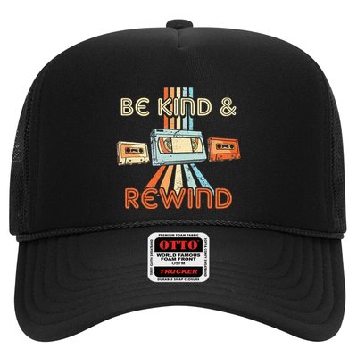 Be Kind & Rewind Vintage 90S Nostalgic 80S Throwback Trucker Hat