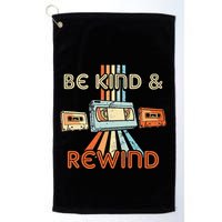 Be Kind & Rewind Vintage 90S Nostalgic 80S Throwback Golf Towel