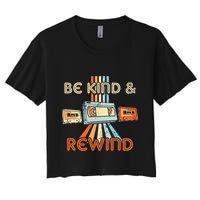 Be Kind & Rewind Vintage 90S Nostalgic 80S Throwback Crop Top