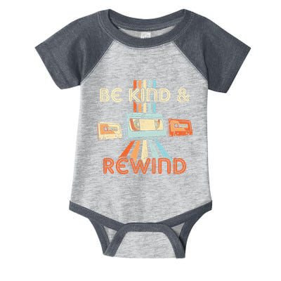 Be Kind & Rewind Vintage 90S Nostalgic 80S Throwback Infant Baby Jersey Bodysuit