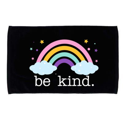 Be Kind Rainbow Star Colorful Cute Microfiber Hand Towel