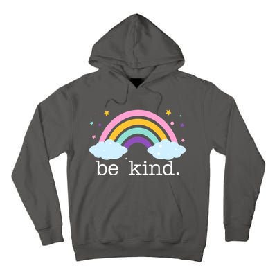 Be Kind Rainbow Star Colorful Cute Tall Hoodie