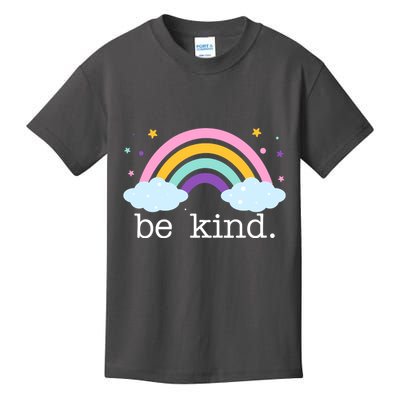 Be Kind Rainbow Star Colorful Cute Kids T-Shirt