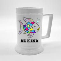 Be Kind Rainbow Fish Teacher Life Teaching Back To School Beer Stein