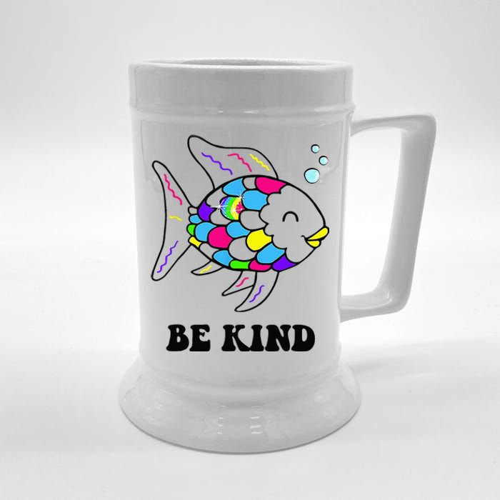 Be Kind Rainbow Fish Teacher Life Teaching Back To School Beer Stein