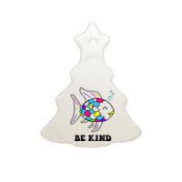 Be Kind Rainbow Fish Teacher Life Teaching Back To School Ceramic Tree Ornament