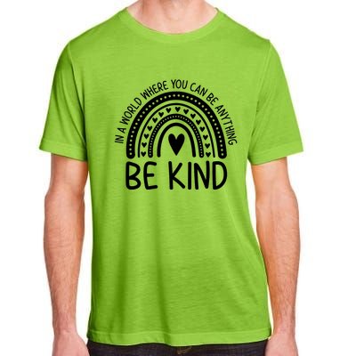 Be Kind Rainbow Orange Unity Day Anti Bullying Adult ChromaSoft Performance T-Shirt