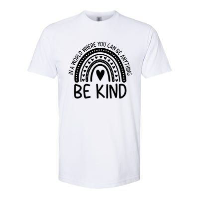 Be Kind Rainbow Orange Unity Day Anti Bullying Softstyle CVC T-Shirt