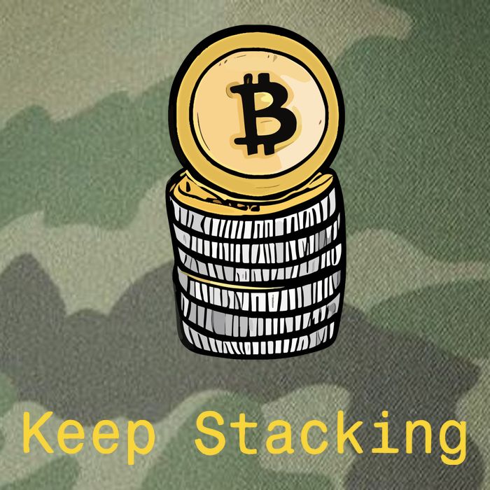 Bitcoin Keep Stacking Legacy Tie Dye Trucker Hat