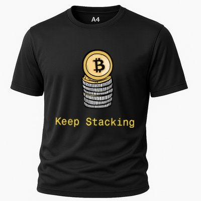 Bitcoin Keep Stacking Performance Shirt