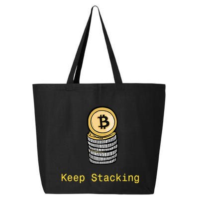 Bitcoin Keep Stacking 25L Jumbo Tote