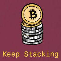 Bitcoin Keep Stacking 16oz Travel Tumbler