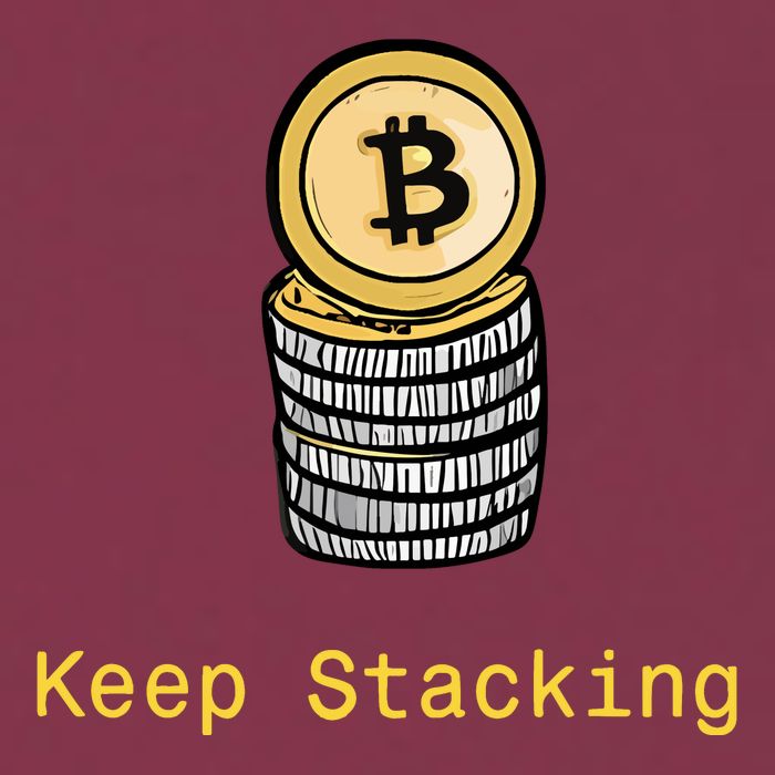 Bitcoin Keep Stacking 16oz Travel Tumbler